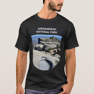 Shenandoah National Park Old Rag wandelpad T-shirt