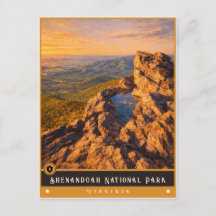 Shenandoah National Park | Oude ansichtkaart