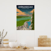Shenandoah National Park Travel Poster (Cuisine)