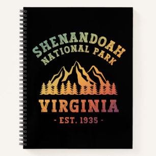 Shenandoah National Park Virginia USA Notitieboek