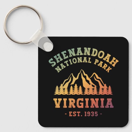 Shenandoah National Park Virginia USA Sleutelhanger (Voorkant)