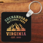 Shenandoah National Park Virginia USA Sleutelhanger (Achterkant)