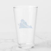 Shenandoah National Park Virginia Wood Grain Glas (Achterkant)