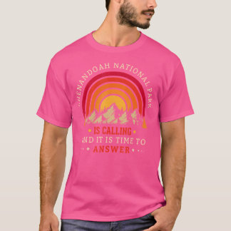 Shenandoah National Park Wandelen Mannen Vrouwen H T-shirt