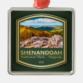 Shenandoah NP (PF1) Metalen Ornament (Voorkant)