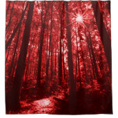 Shenandoah Red Douchegordijn (Voorkant)