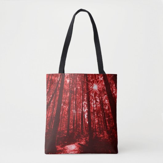 Shenandoah Red Tote Bag (Voorkant)