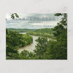 Shenandoah River, Harpers Ferry NHP Briefkaart