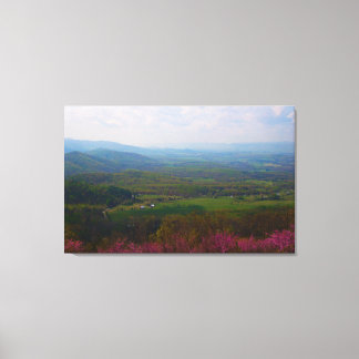 Shenandoah River Valley Canvas Afdruk