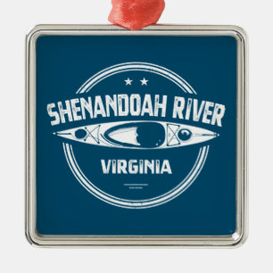Shenandoah River, Virginia Metalen Ornament