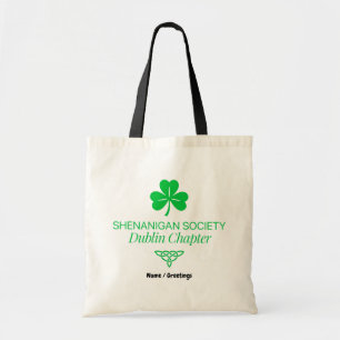 Shenanigan Society Dublin Hoofdstuk Vintage Erfgoe Tote Bag