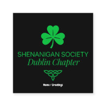 Shenanigan Society Dublin Hoofdstuk Vintage Erfgoe