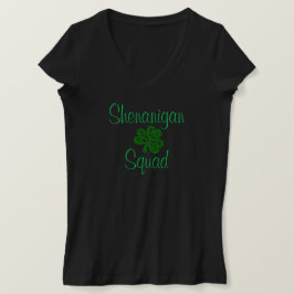 Shenanigan Squad Shamrock Bar Party Women's T-shirt