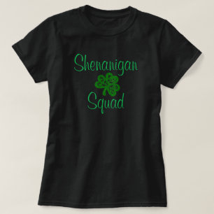 Shenanigan Squad Shamrock Bar Party Women's T-shirt