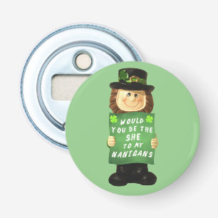 Shenanigans Button Flesopener