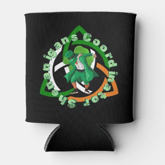 Shenanigans-coördinator op patricks day blikjeskoeler (Voorkant)