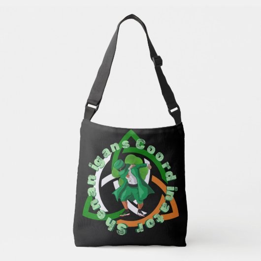 Shenanigans-coördinator op patricks day crossbody tas (Voorkant)