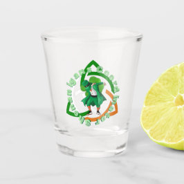 Shenanigans-coördinator op patricks day shot glas