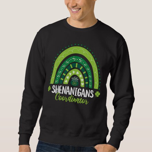 Shenanigans Coördinator Saint Patrick's Day Teache Trui (Voorkant)