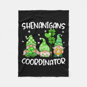 Shenanigans Coördinator Schattigee Gnomen Leraren Fleece Deken