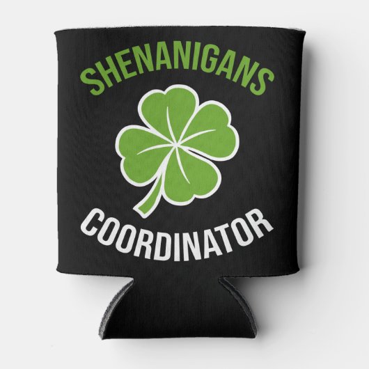 Shenanigans Coordinator St Patrick's Day Blikjeskoeler (Voorkant)