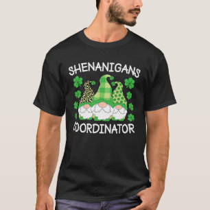 Shenanigans coördinator St Patrick's Day Gnomes Gr T-shirt
