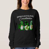 Shenanigans Coordinator St Patricks Day Gnomes Gre Trui (Voorkant)