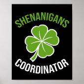 Shenanigans Coordinator St Patrick's Day Poster (Voorkant)