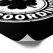 Shenanigans Coördinator St Patricks Day Shamrock F Poster (Hoek)