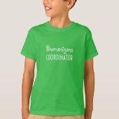 Shenanigans Coordinator St Patrick's Day T-shirt (Voorkant)