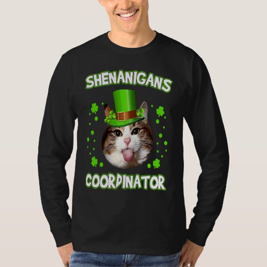Shenanigans Coördinator St. Patrick's Day T-shirt (Voorkant)
