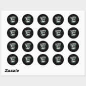 Shenanigans Deck St. Patrick's Day Cruise 2025 Ronde Sticker (Vel)