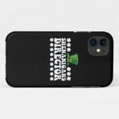 Shenanigans Directeur Groovy St Patrick's Day Iris Case-Mate iPhone Case (Achterkant (horizontaal))