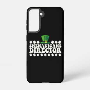 Shenanigans Directeur Groovy St Patrick's Day Iris Samsung Galaxy Hoesje