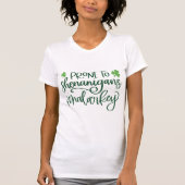 Shenanigans en Malarkey | Funny St. Patrick's Day T-shirt (Voorkant)