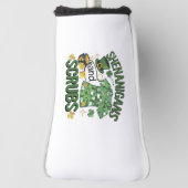 Shenanigans en Scrubs Funny Nursing St Patrick's Golfheadcover (Draai 90)