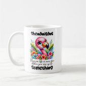 Shenanigans Flamant rose Mug (Gauche)