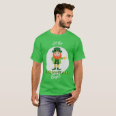 Shenanigans Kabouter St. Patrick's Dag T-shirt (Voorkant volledig)