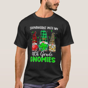 Shenanigans met 4e klas-leraar-noom-sint-parfijst t-shirt