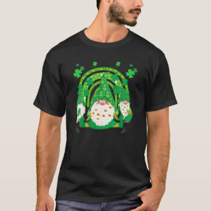 Shenanigans met mijn gnomen St Patrick's Day Rainb T-shirt