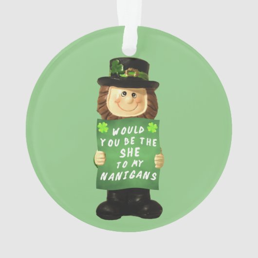 Shenanigans Ornament (achterkant)