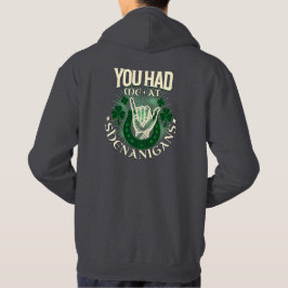 Shenanigans Punny St. Patrick's Day Hoodie