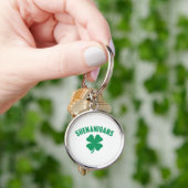 Shenanigans Shamrock St. Patrick's Day Retro Sleutelhanger (Hand)