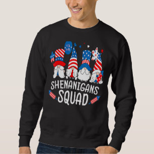 Shenanigans Squad 4 juli Gnomes patriotic Ame Trui