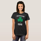 Shenanigans Squad Funny St Patricks Day Matching G T-shirt (Voorkant volledig)