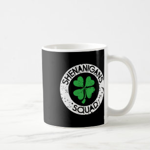 Shenanigans Squad Grappige St. Patrick's Dag Match Koffiemok