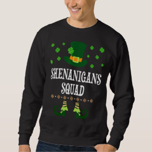 Shenanigans Squad Irish Funny Saint Patricks Day Trui