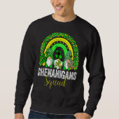 Shenanigans Squad Irish Gnomes Rainbow St Patrick" Trui (Voorkant)