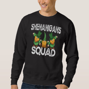 Shenanigans Squad Irish St Patricks Day Gnomes Sha Trui