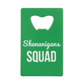Shenanigans Squad St Patrick's Day (Devant)
